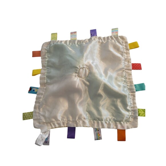 Mary Meyer Taggies Sherbet Lamb Character Security Blanket 12" x12" READ DESCRIP - Picture 4 of 5